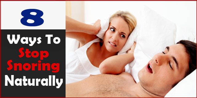 8 Ways To Stop Snoring1