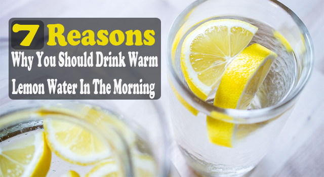 Reasons Why You Should Drink Warm Lemon Water in the Morning!