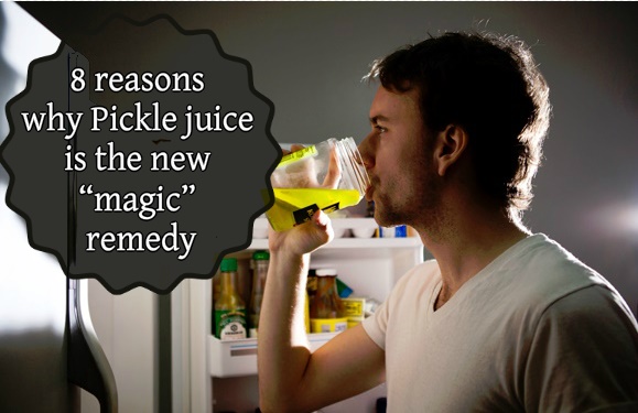 Pickle juice is the new “magic” remedy for pretty much everything.. Here are 8 reasons why